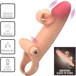 Romance VIBRATING PENIS SLEEVE NATURAL
