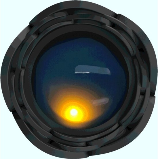 Pretty Love TARION ANAL PLUG WITH LED LIGHT BLACK 12.5 CM