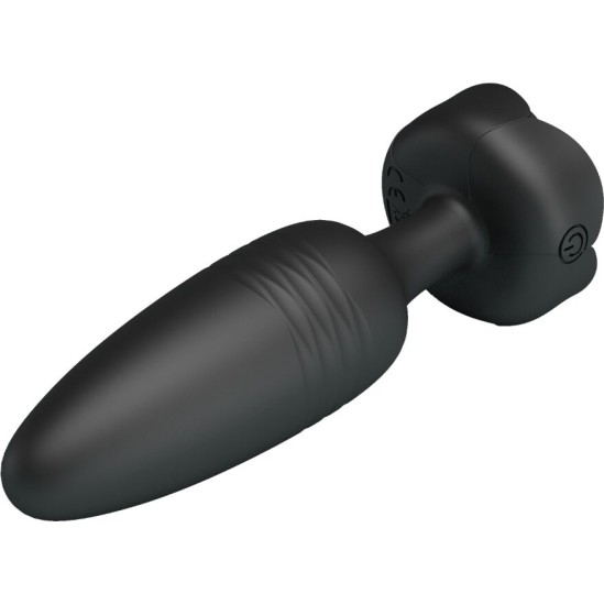 Pretty Love TARION ANAL PLUG WITH LED LIGHT BLACK 12.5 CM