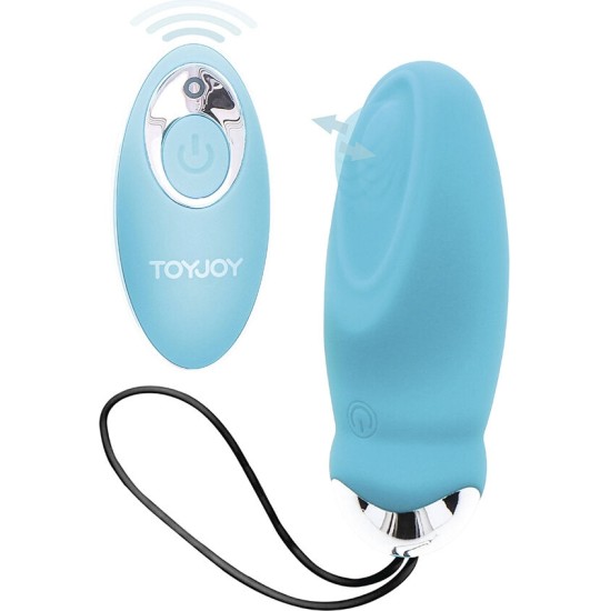 Toyjoy HAPPINESS I'M SO EGGCITED REMOTE CONTROL VIBRATOR BLUE