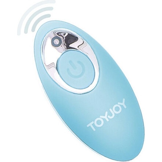 Toyjoy HAPPINESS I'M SO EGGCITED REMOTE CONTROL VIBRATOR BLUE