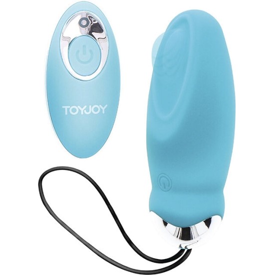 Toyjoy HAPPINESS I'M SO EGGCITED REMOTE CONTROL VIBRATOR BLUE