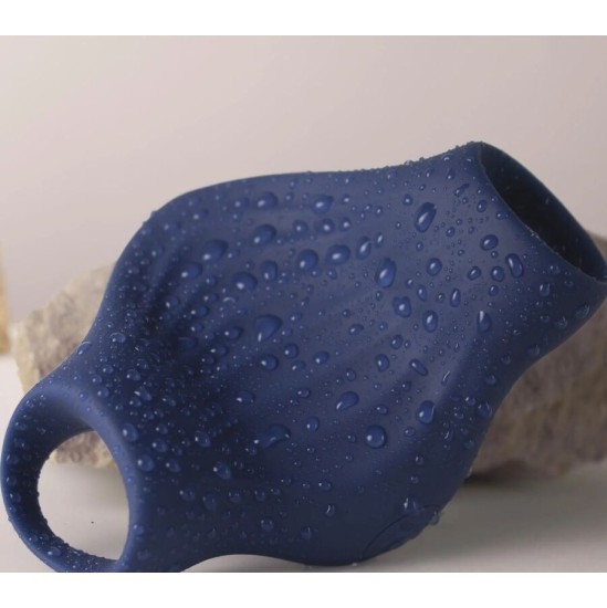 Rocks-Off ROCKS- OFF - PALM BLUE FLEXIBLE VIBRATOR MASTURBATOR