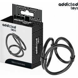 Addicted Toys TRIPLE PENIS RING