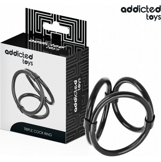 Addicted Toys TRIPLE PENIS RING