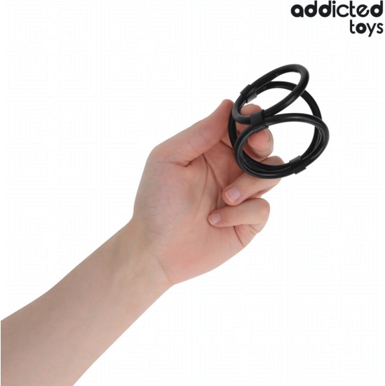 Addicted Toys TRIPLE PENIS RING