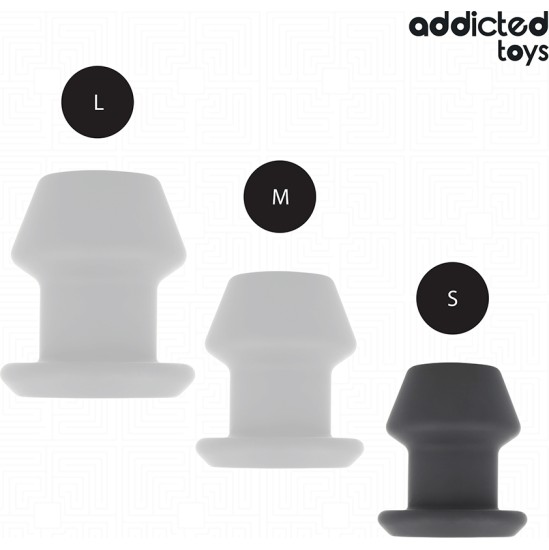 Addicted Toys EXTREME HOLLOW ANAL PLUG SILICONE SIZE S 7.5 CM