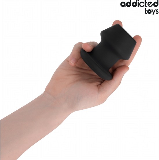 Addicted Toys EXTREME HOLLOW ANAL PLUG SILICONE SIZE S 7.5 CM