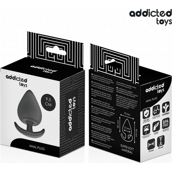Addicted Toys ANAL PLUG SILICONE SIZE XL 9.5 CM