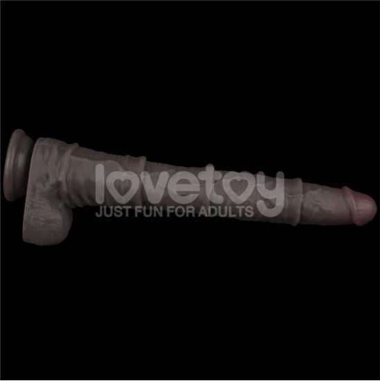 Lovetoy Dual Layered Bendable Dildo XXL 16