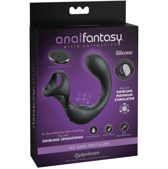 Anal Fantasy Elite Collection VIBRATING ANAL MASSAGER WITH REMOTE CONTROL