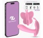 Intoyou App Series Wingy Butterfly Vibrator with App Pink