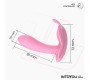 Intoyou App Series Wingy Butterfly Vibrator with App Pink