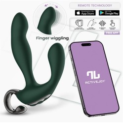 Intoyou App Series Greeny Prostate Massager with Finger Wiggling and App
