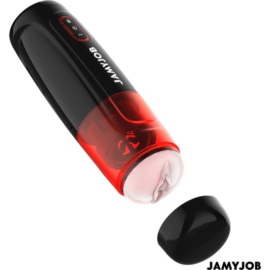 Jamyjob АВТОМАТИЧЕСКИЙ ВАГИНАЛЬНЫЙ МАСТУРБАТОР CYCLONE 10 РЕЖИМОВ ВСАСЫВАНИЯ И ТОЛЧКА