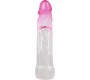 Pretty Love NERON REALISTIC 6 CM ENLARGEMENT SHEATH FOR PENIS PINK