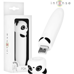 Intense Fun INTENSE - POH PANDA VIBRATING BULLET USB RECHARGEABLE 10 X 2.2 CM