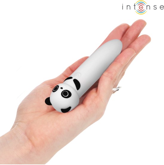 Intense Fun INTENSE - POH PANDA VIBRATING BULLET USB RECHARGEABLE 10 X 2.2 CM