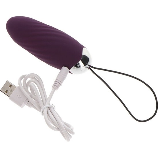 Toyjoy HAPPINESS KNOCK KNOCK EGGSTAVAGANT VIBRATOR WITH REMOTE CONTROL PURPLE