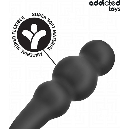 Addicted Toys ANAL PLUG WITH RING SILICONE MODEL 1