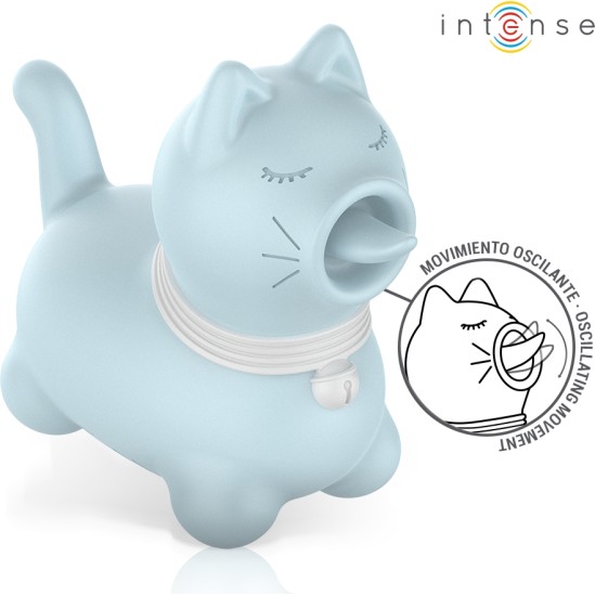 Intense Fun INTENSE - DUCHESS STIMULATOR WITH ROTATING TONGUE 360º BLUE