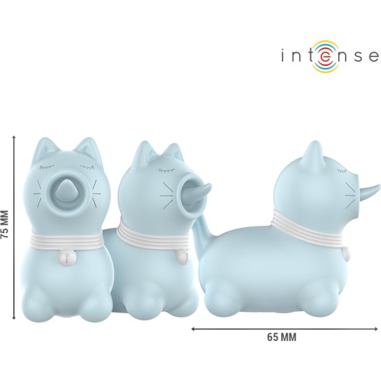 Intense Fun INTENSE - DUCHESS STIMULATOR WITH ROTATING TONGUE 360º BLUE