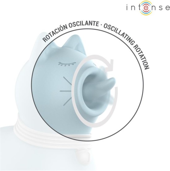 Intense Fun INTENSE - DUCHESS STIMULATOR WITH ROTATING TONGUE 360º BLUE