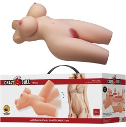 Crazy Bull TIFFANY REALISTIC FEMALE TORSO VAGINA AND ANAL 5.5 KG