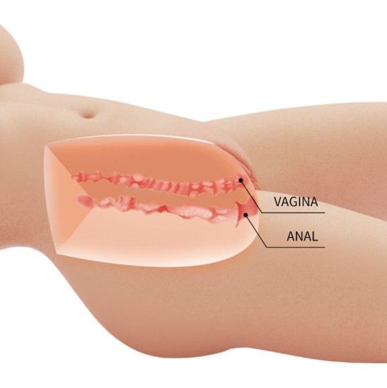 Crazy Bull TIFFANY REALISTIC FEMALE TORSO VAGINA AND ANAL 5.5 KG