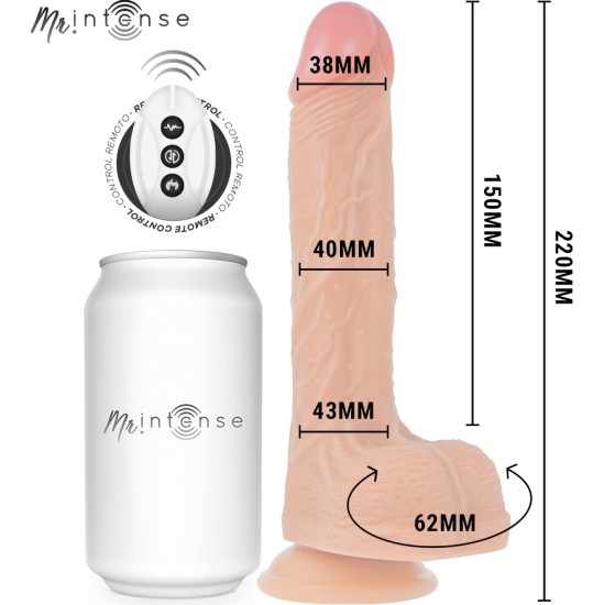 Mr. Intense MR INTENSE - BROSNAN REALISTIC PENIS REMOTE CONTROL 22 CM -O- 4 CM