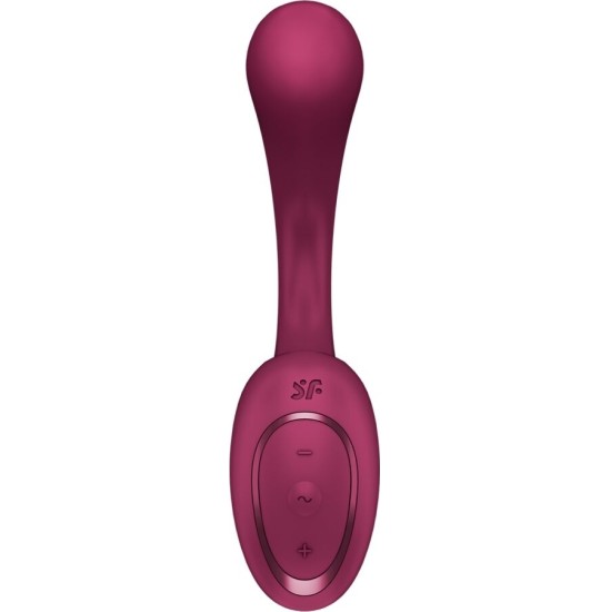 Satisfyer Vibrator SATISFYER - G FOR GODDESS 2 RABBIT VIBRATOR BOTTLE BORDEAUX