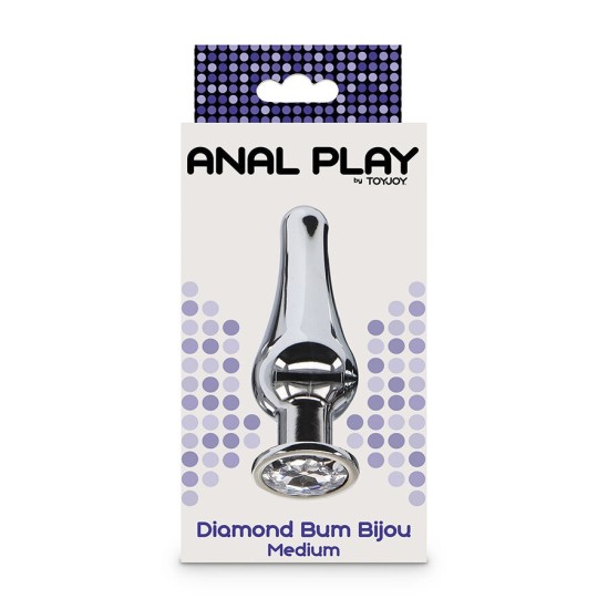 Toyjoy ANAL PLAY DIAMOND BUM BIJOU MEDIUM ANAL PLUG