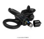 Pretty Love - PASSIONATE RING DOUBLE VIBRATING RING + CLITORIS STIMULATOR BLACK