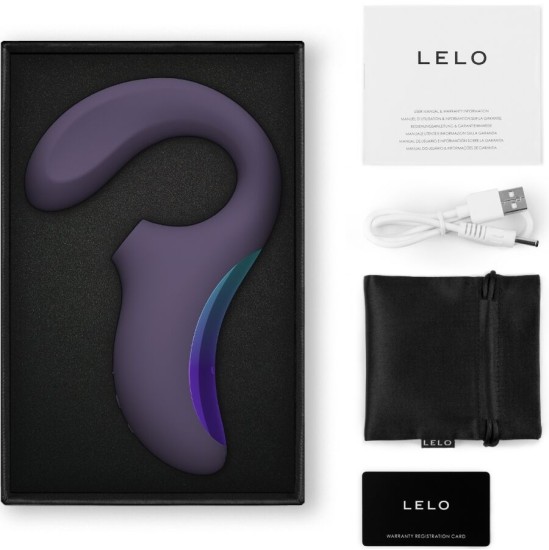 Lelo ENIGMA WAVE TRIPLE VIBRATION MASSAGER CYBER PURPLE