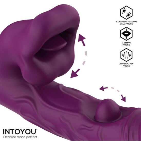 Intoyou Bella Vibe with Double Tickling Ball and Biting 3 Motors