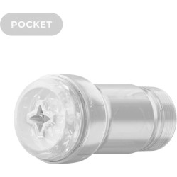 Kiiroo FEEL POCKET STROKER CRYSTAL BY TRANSPARENT