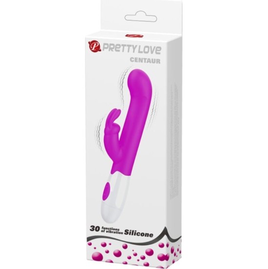 Pretty Love CENTAUR VIBRATOR RABBIT 30 VIBRATION MODES PURPLE