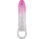 Pretty Love ODES REALISTIC 2 CM ENLARGEMENT SHEATH FOR PENIS PINK