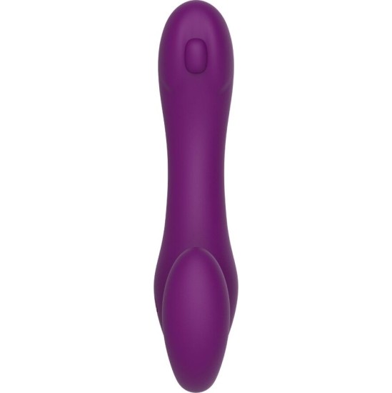 Xocoon 2 IN 1 STRAPLESS STRAP-ON VIBRATOR WITH REMOTE CONTROL PURPLE