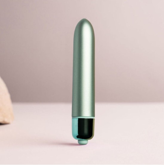 Rocks-Off RO-90 AQUA LILY VIBRATING BULLET WATER GREEN