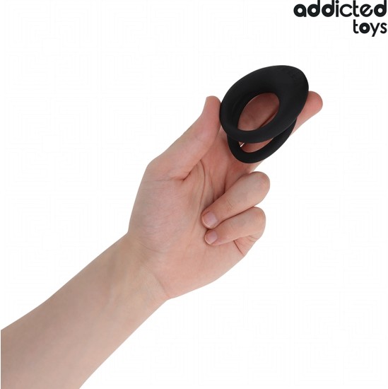 Addicted Toys DOUBLE TEXTURED PENIS RING