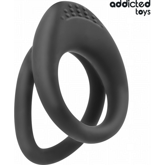 Addicted Toys DOUBLE TEXTURED PENIS RING