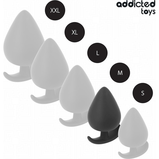 Addicted Toys ANAL PLUG SILICONE SIZE M 6.6 CM