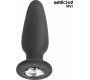 Addicted Toys ANAL PLUG WITH JEWEL SILICONE SIZE M 10.4 CM