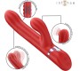 Intense Fun INTENSE - LELE MULTIFUNCTION VIBRATOR ROTATING & OSCILLATION & STIMULATION RED