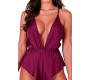 Passion Woman Teddies PASSION - SENSIE BODY PLUM S/M