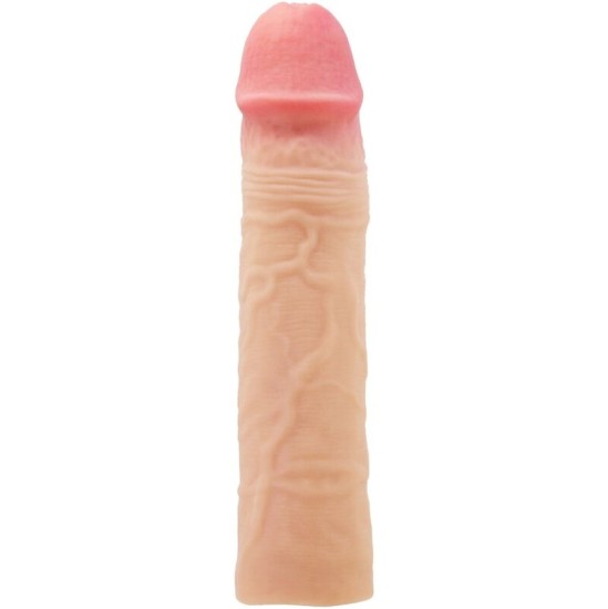 Pretty Love CHELSEA PENIS SLEEVE WITH 7.6 CM EXTENSION FLESH