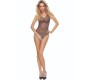 Passion Woman Bodystockings PASSION - BS109 BLACK BUTTERFLY BODYSTOCKING