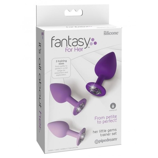 Fantasy For Her Anal Plug Trainer Set