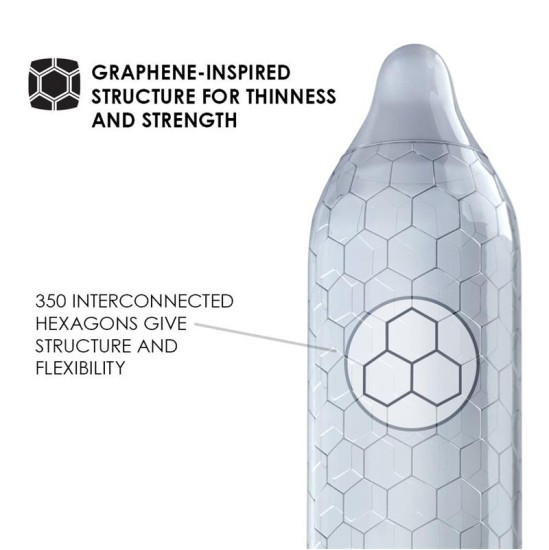 Lelo HEX ORIGINAL Condoms 6 Pack